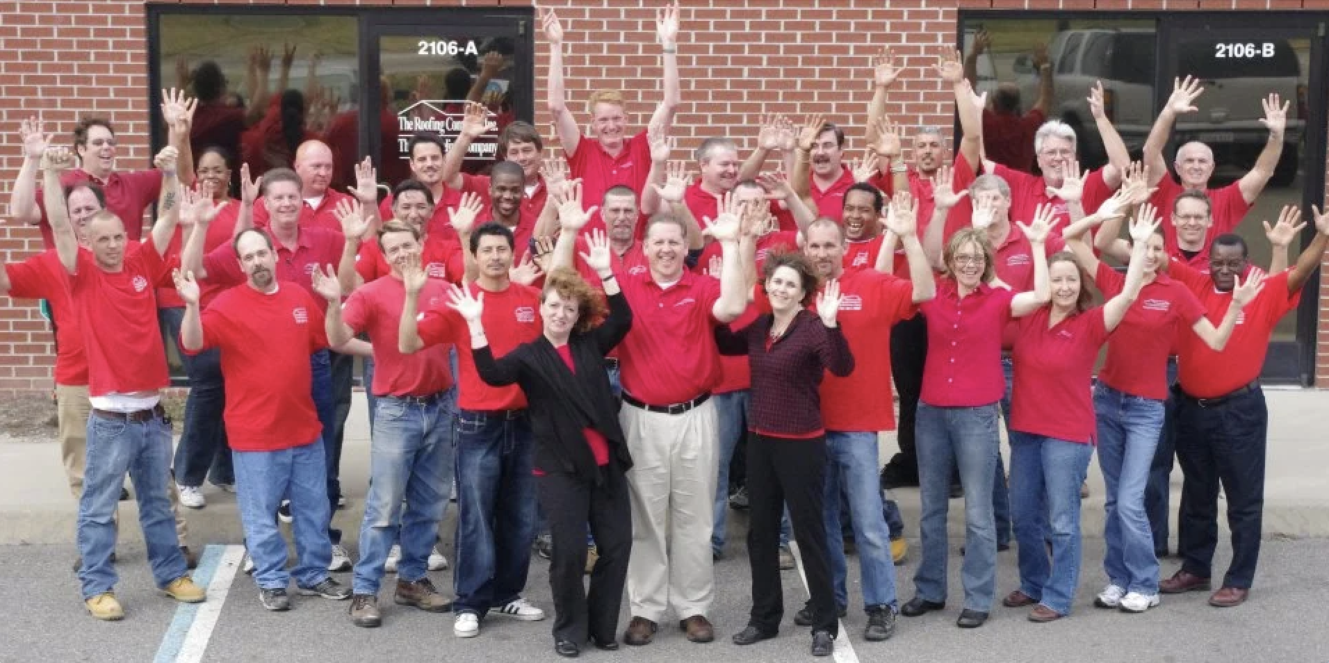 Vanguard Roofing team